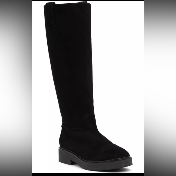 NWOT Stuart Weitzman Henley Suede Knee High Boots - Picture 1 of 12